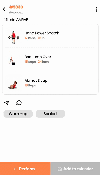 CrossFit Workout of 241215 CrossFit Workout of 241215
