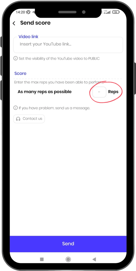 AMRAP - Send Score AMRAP - Send Score