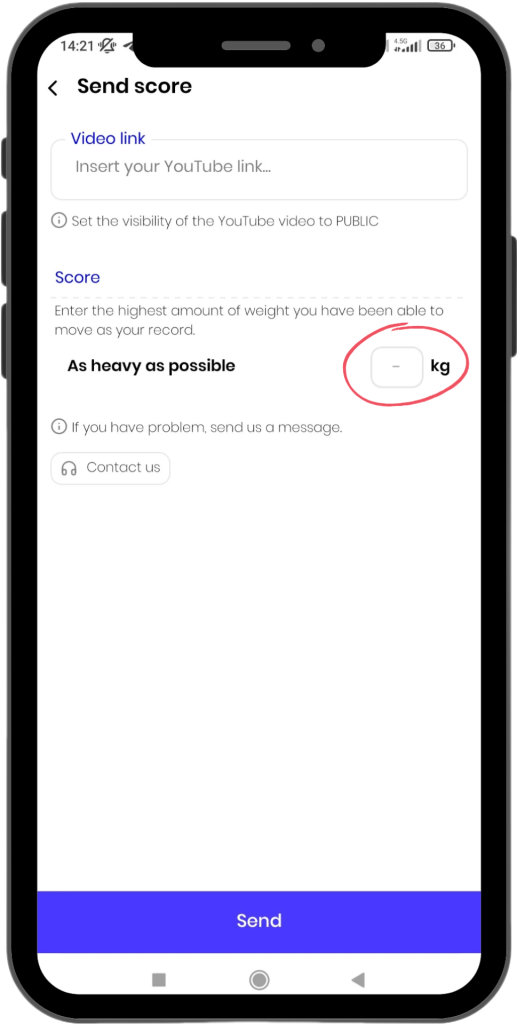 AHAP - Send Score AHAP - Send Score