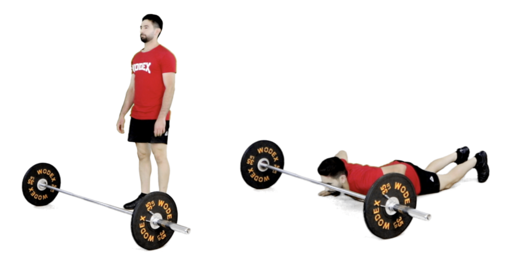 Burpee Over the Bar Burpee Over the Bar