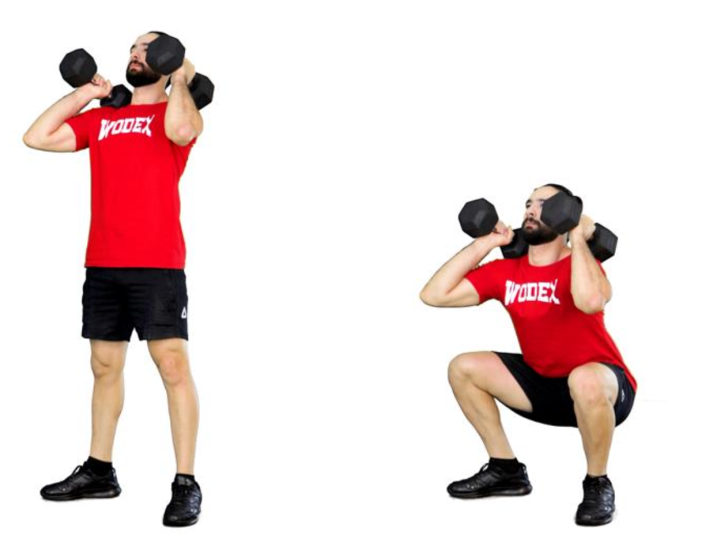 Db Front Squat